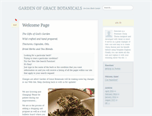 Tablet Screenshot of gardenofgrace.com